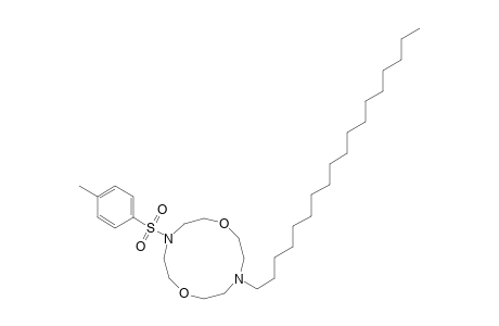 4-OCTADECYL-10-(4'-METHYLBENZENESULFONYL)-4,10-DIAZA-1,7-DIOXACYCLODECANE