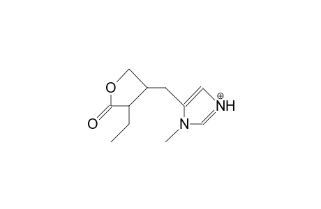 Isopilocarpine cation