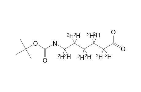 6-[N-(TERT.-BUTOXYCARBONYLAMINO)]-(D10)-CAPROIC-ACID