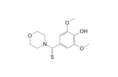 2,6-dimethoxy-4-[morpholino(thiocarbonyl)]phenol