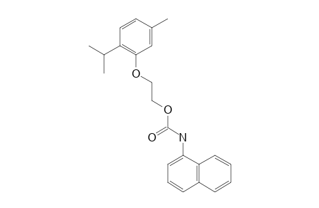 1-NAPHTHALENECARBAMIC ACID, 2-/6-ISOPROPYL-M-TOLYLOXY/ETHYL ESTER