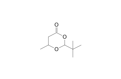 1,3-DIOXAN-4-ONE-5-D, 2-(1,1-DIMETHYLETHYL)-6-METHYL-, [2R-(2alpha,5alpha,6alpha)]-