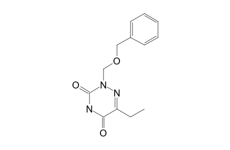 1-[(Benzyloxy)methyl]-5-ethyl-6-azauracil