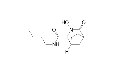 3-Azabicyclo[3.2.1]octane-2-carboxamide, N-butyl-3-hydroxy-4-oxo-, (1S-exo)-