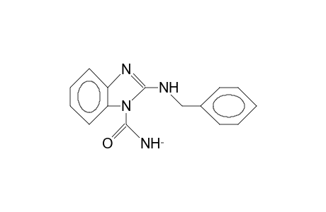 2-(benzylamino)-N-methyl-benzimidazole-1-carboxamide