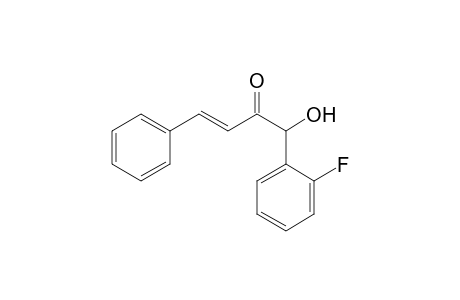 1-(2-Fluorophenyl)-1-hydroxy-4-phenylbut-3-en-2-one