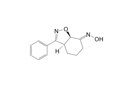 (Z,E)-(3aS*,7aR*)-3-phenyl-3a,4,5,6-tetrahydrobenzo[d]isoxazol-7(7aH)-one oxime