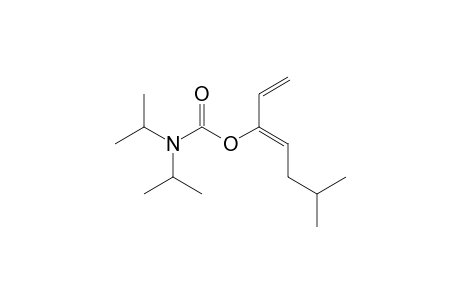 (Z)-1-Isobutyl-2-[(diisopropylamino)carbonyloxy]-1.3-butadiene