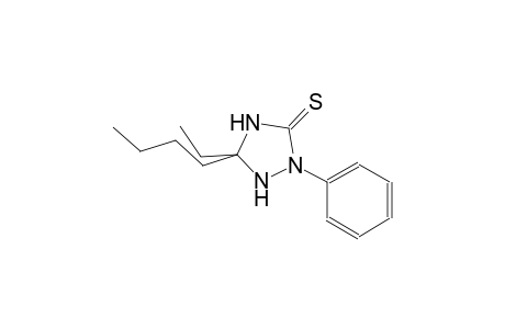 5-Butyl-5-ethyl-2-phenyl-[1,2,4]triazolidine-3-thione