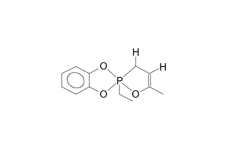 2-ORTHO-PHENYLENEDIOXY-2-ETHYL-5-METHYL-1,2-OXAPHOSPHOL-4-ENE