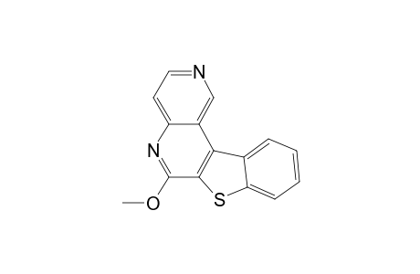 6-methoxy-[1]benzothiolo[2,3-c][1,6]naphthyridine