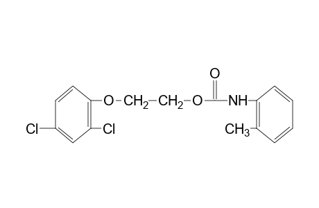 2-(2,4-dichlorophenoxy)ethanol, o-methylcarbanilate