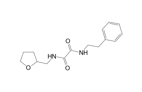 Oxamide, N-(2-tetrahydrofurylmethyl)-N'-(2-phenylethyl)-