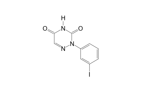 2-(m-iodophenyl)-as-triazine-3,5(2H,4H)-dione