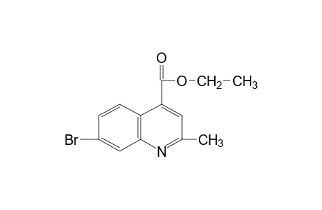 7-bromo-2-methylcinchoninic acid, ethyl ester