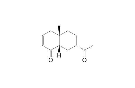 (4aS,7S,8aS)-7-acetyl-4a-methyl-4,5,6,7,8,8a-hexahydronaphthalen-1-one