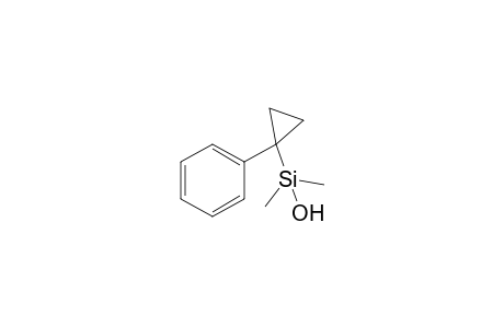 1-[Hydroxy(dimethyl)silyl]-1-phenylcyclopropane