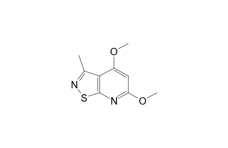 4,6-dimethoxy-3-methyl-[1,2]thiazolo[5,4-b]pyridine