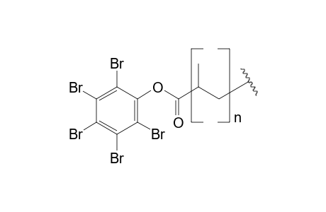 Poly[pentabromophenyl methacrylate]