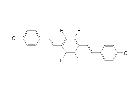 1,4-Bis[(E)-4-chlorostyryl]-2,3,5,6-tetrafluorobenzene