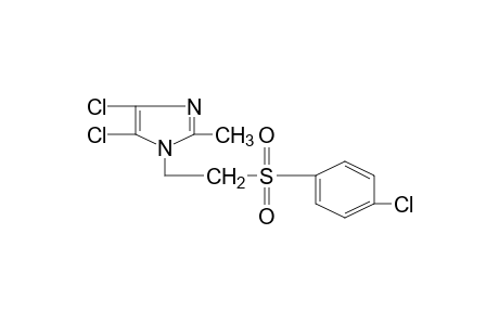 1-{2-[(p-chlorophenyl)sulfonyl]ethyl}-4,5-dichloro-2-methylimidazole