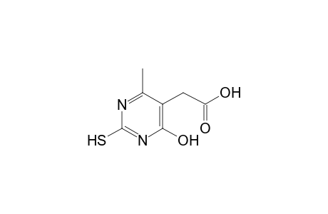 (4-Hydroxy-2-mercapto-6-methyl-pyrimidin-5-yl)-acetic acid