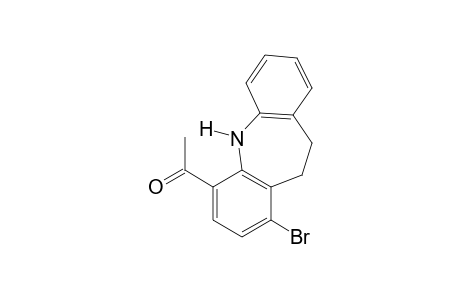 1-bromo-10,11-dihydro-5H-dibenz[b,f]azepin-4-yl methyl ketone