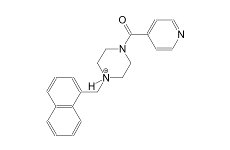 1-isonicotinoyl-4-(1-naphthylmethyl)piperazin-4-ium