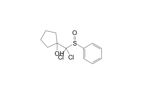 1-[Dichloro(phenylsulfinyl)methyl]-1-cyclopentanol