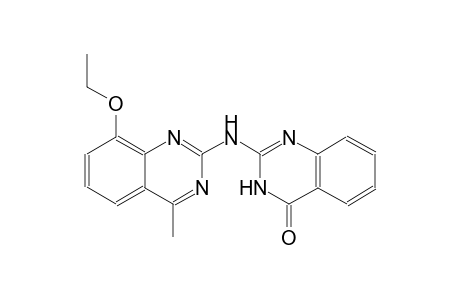 4(3H)-quinazolinone, 2-[(8-ethoxy-4-methyl-2-quinazolinyl)amino]-