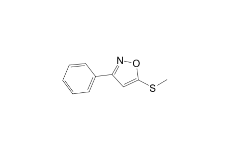 5-(methylthio)-3-phenyl-isoxazole