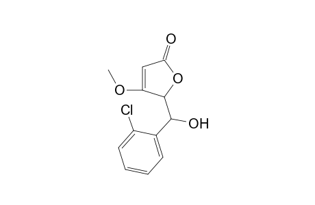 ERYTHRO-5-[(2-CHLOROPHENYL)-HYDROXYMETHYL]-4-METHOXYFURAN-2(5H)-ONE