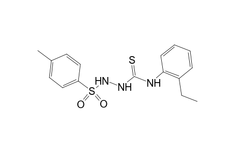 1-(2-Ethylphenyl)-3-(p-tolylsulfonylamino)thiourea