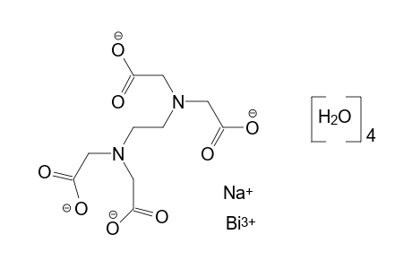 (ethylenedinitrilo)tetraacetic acid, bismuth sodium salt, tetrahydrate