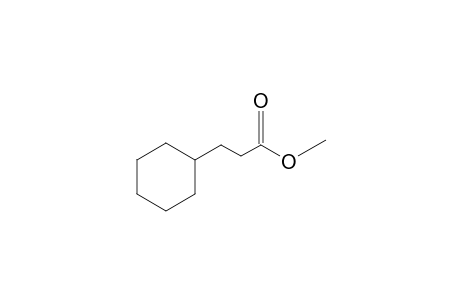 Cyclohexanepropanoic acid, methyl ester