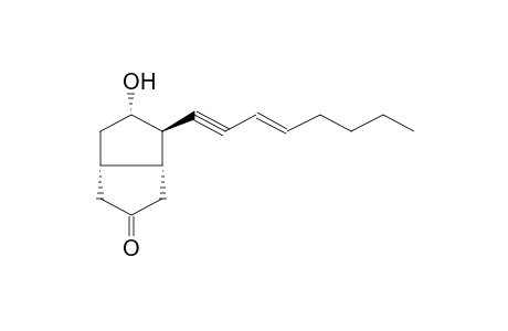 2-EXO(1'-OCTYN-3'(E)-ENYL)-3-ENDO-HYDROXYBICYCLO[3.3.0]OCTAN-7-ONE