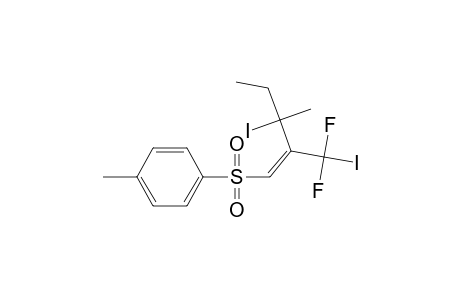 1-[[(2-DIFLUOROIODOMETHYL)-3-IODO-3-METHYLPENT-1-ENYL]-SULFONYL]-4-METHYLBENZENE