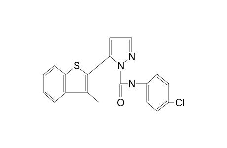 4'-chloro-5-(3-methylbenzo[b]thien-2-yl)pyrazole-1-carboxanilide