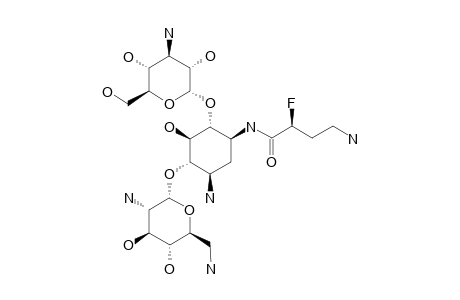 1-N-[(S)-4-AMINO-2-FLUOROBUTYRYL]-KANAMYCIN-B