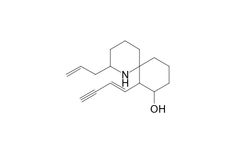 2-ALLYL-7-(1,3-BUTADIENYL)-1-AZASPIRO-[5.5]-UNDECAN-8-OL,(HISTRIONICOTOXIN-259)