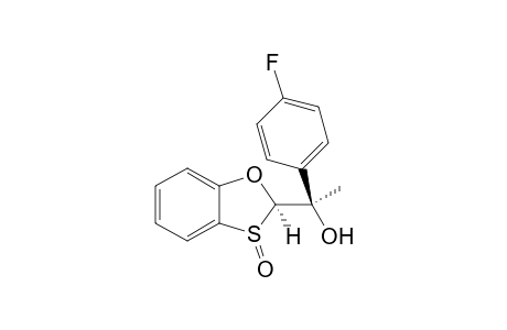 (2R,S(S))-2-[(1R)-1-(4-FLUOROPHENYL)-1-HYDROXYETHYL]-1,3-BEZOXATHIOL-3-(2H)-OXIDE