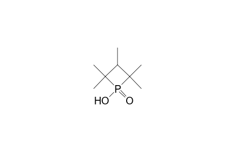 1-hydroxy-2,2,3,4,4-pentamethyl-1$l^{5}-phosphacyclobutane 1-oxide