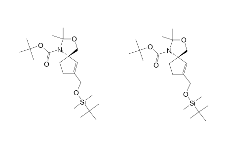 (4S)-2,2-DIMETHYL-7-(TERT.-BUTYLDIMETHYLSILANYLOXYMETHYL)-1-OXA-3-AZASPIRO-[4.4]-NON-6-ENE-3-CARBOXYLIC-ACID-TERT.-BUTYLESTER