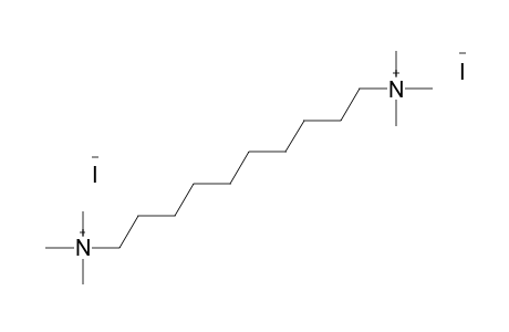 decamethylenebis[trimethylammonium] diiodide