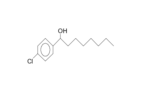 Benzenemethanol, 4-chloro-.alpha.-heptyl-