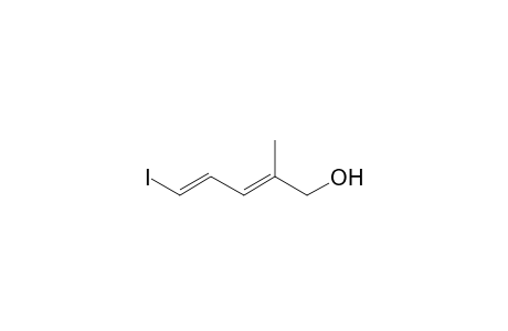 (2E,4E)-5-Iodo-2-methylpenta-2,4-dien-1-ol