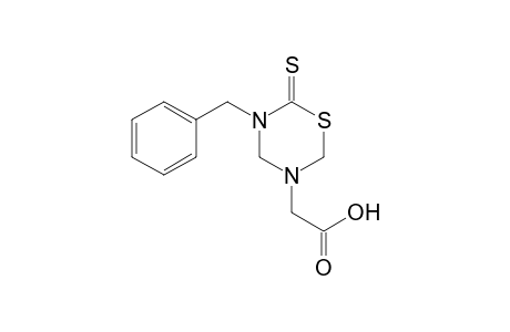 (5-Benzyl-6-thioxo-1,3,5-thiadiazinan-3-yl)acetic acid