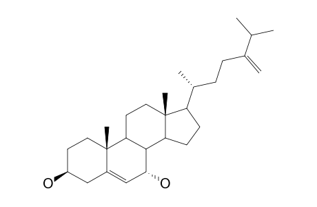 ERGOSTA-5,24(24')-DIENE-3-BETA,7-ALPHA-DIOL