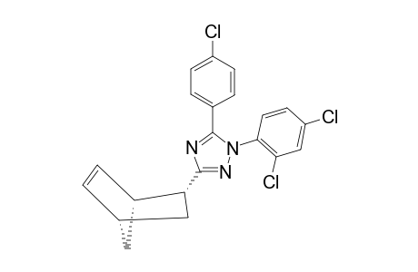 EXO-3-(BICYCLO-[2.2.1]-HEPT-5-ENYL)-5-(4-CHLOROPHENYL)-1-(2,4-DICHLOROPHENYL)-1H-1,2,4-TRIAZOLE