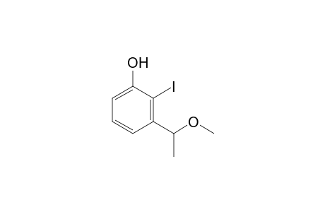 2-iodo-3-(1-methoxyethyl)phenol